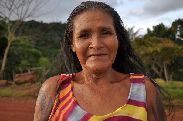 Senhora indígena, 2012, por Daniela Alarcon.